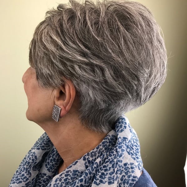 short hairstyles for older women over 60