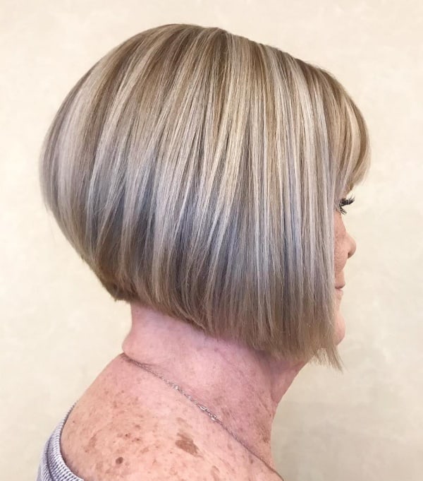 short hairstyles for older women over 60