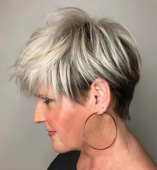 short hairstyles for older women over 60