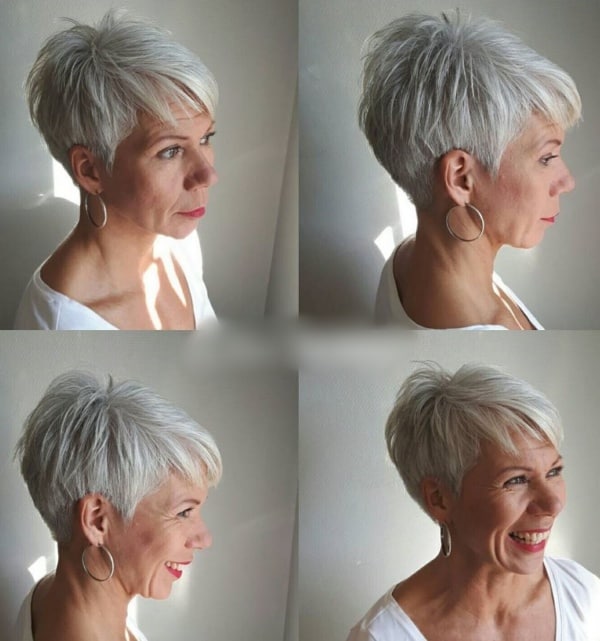 short hairstyles for older women over 60