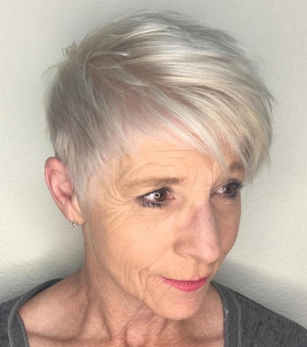 short hairstyles for older women over 60