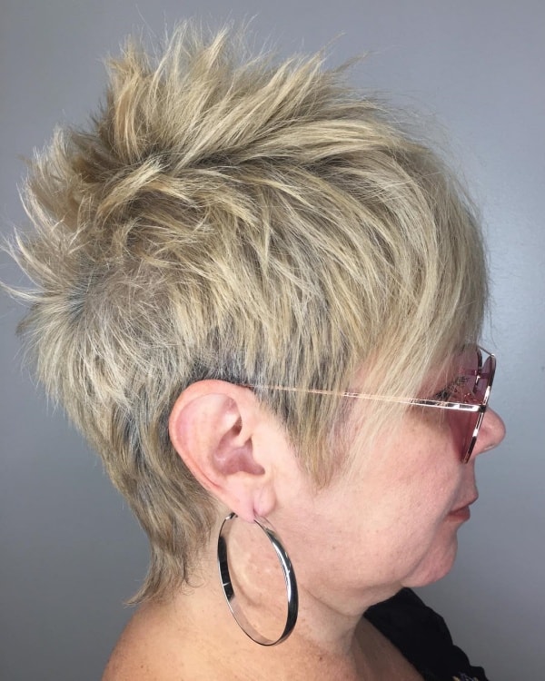 short hairstyles for older women over 60