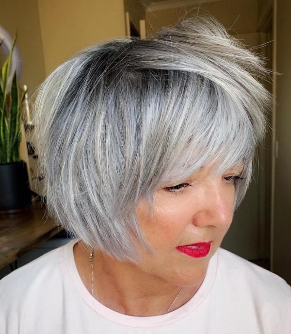 short hairstyles for older women over 60