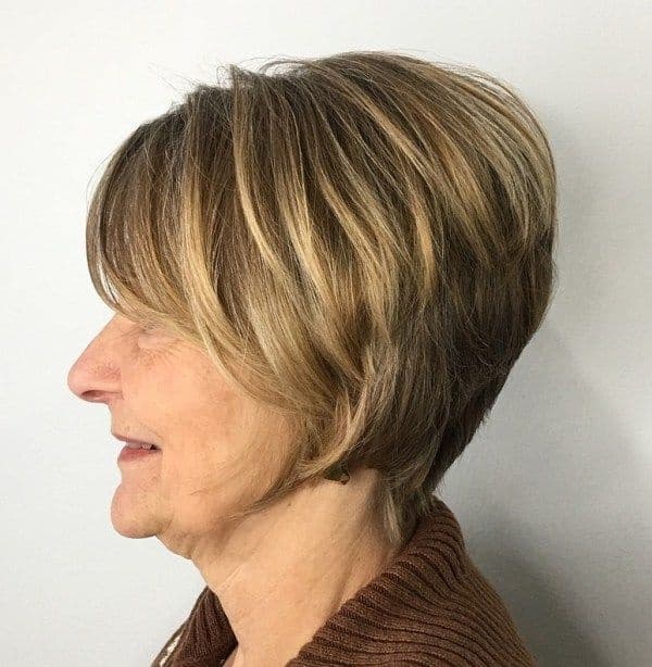 short hairstyles for older women over 60