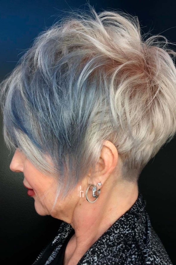 short hairstyles for older women over 60