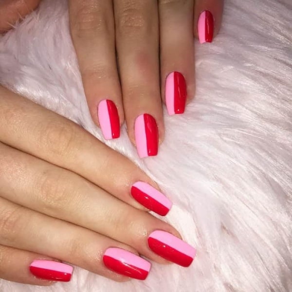 valentine’s day nail art designs