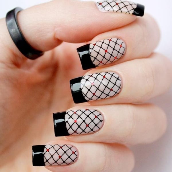 valentine’s day nail art designs