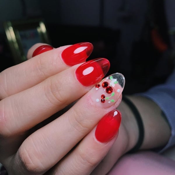 valentine’s day nail art designs