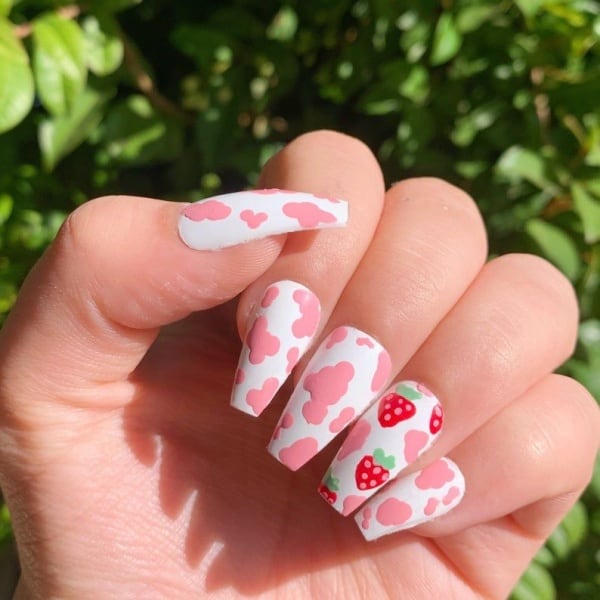 valentine’s day nail art designs