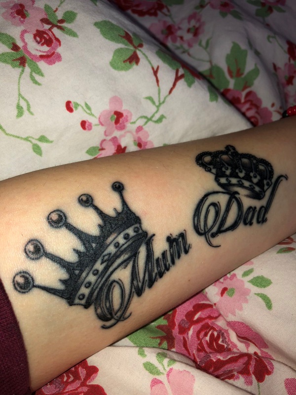 mom and dad tattoos